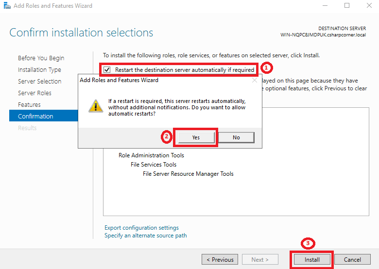 How to Install the File Server Resource Manager (FSRM)